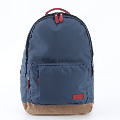■美品 バーバリー リュックサック レザー×ナイロン