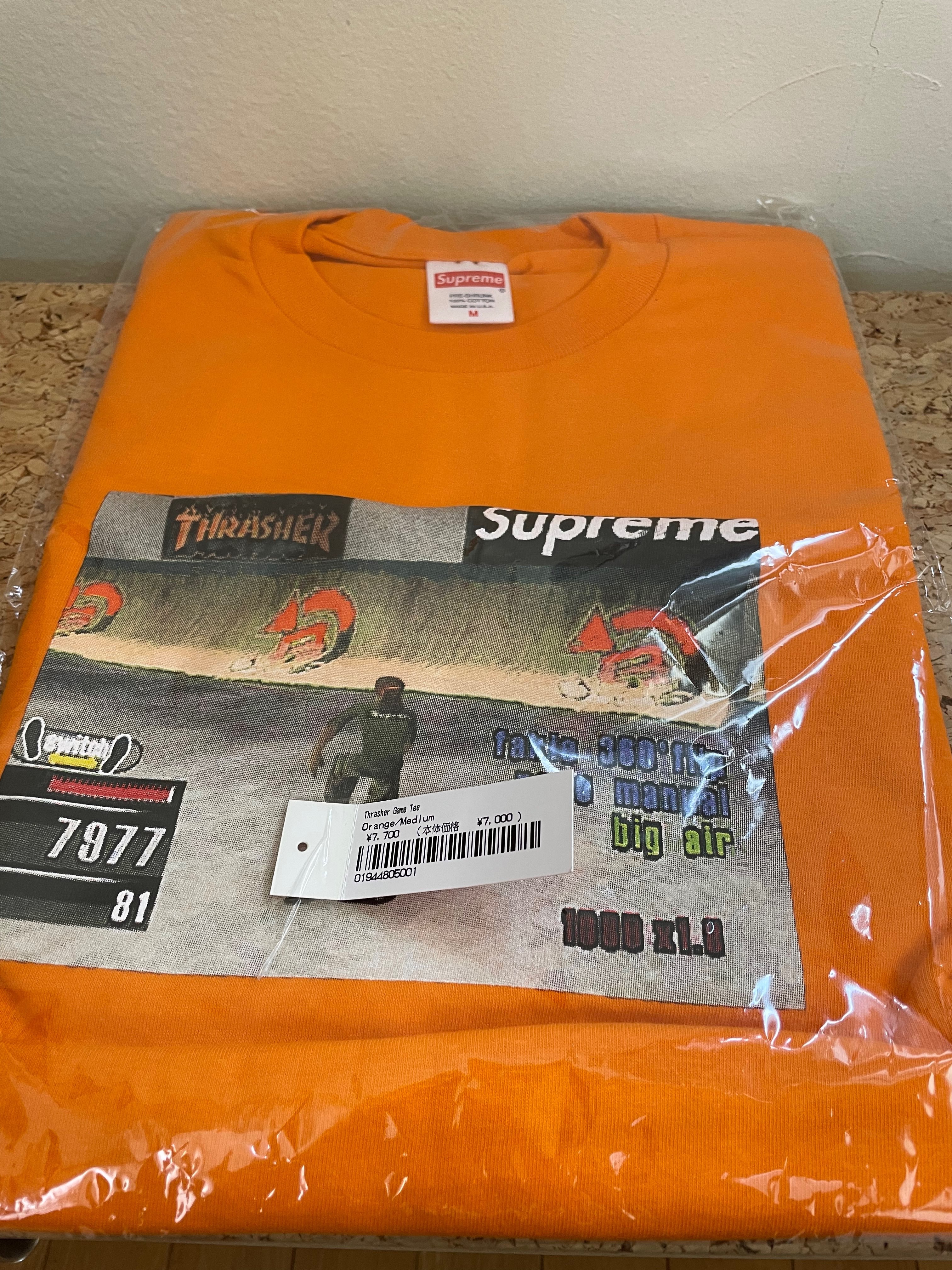 Supreme / Thrasher® Game Tee "Orange"