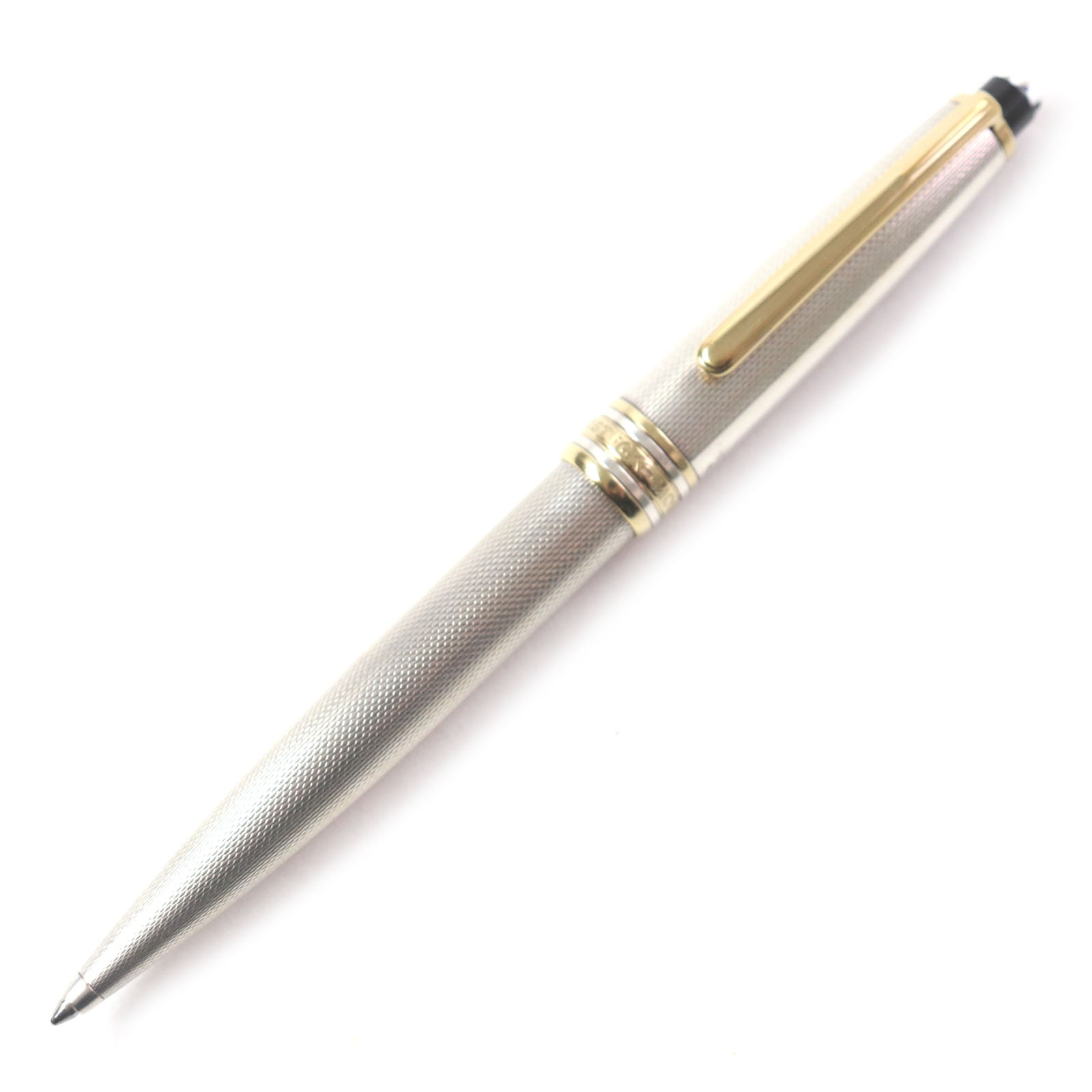 良品 モンクレール
 ボールペン マイスターシュテュック ソリテール シルバー ゴールド メンズ