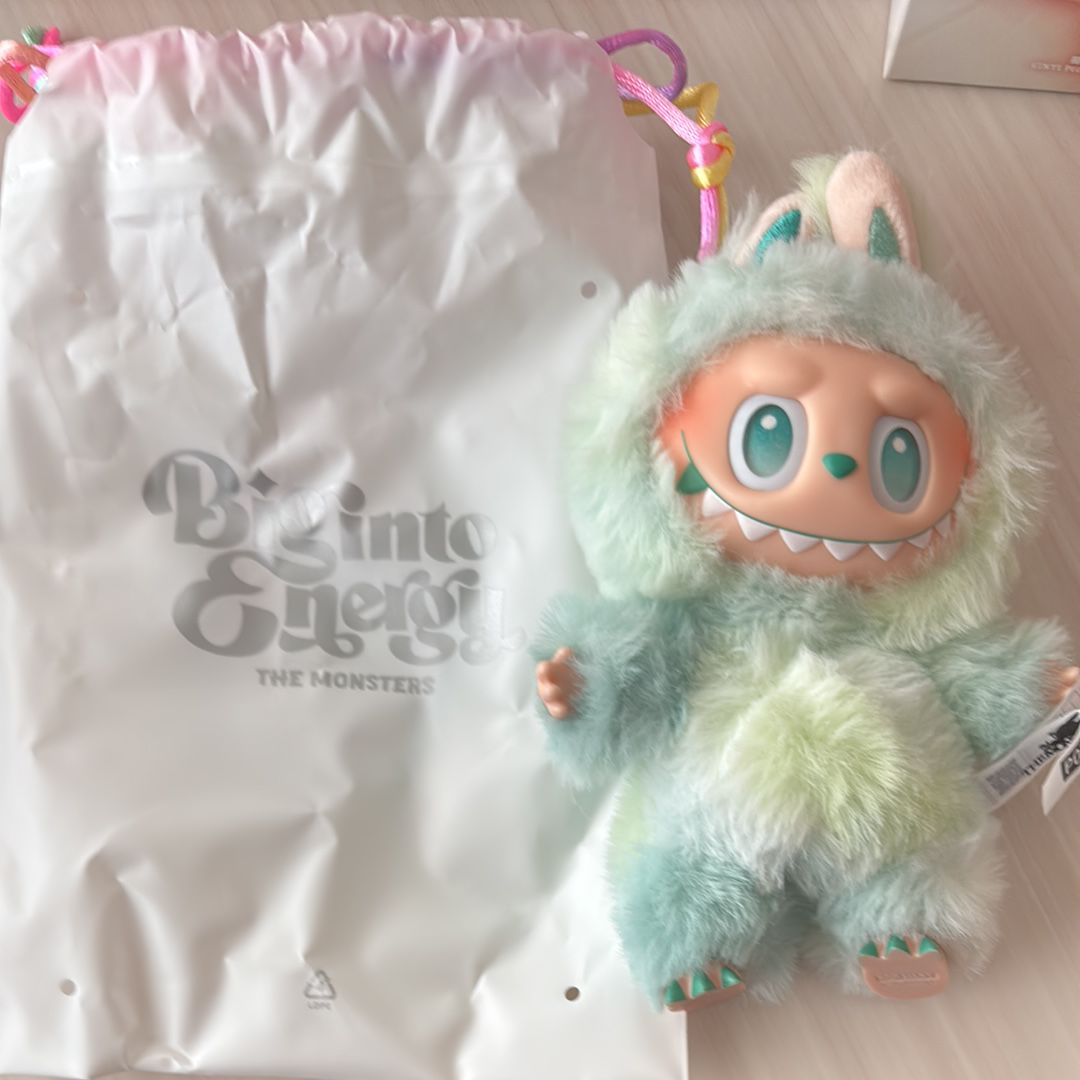 POP MART THE MONSTERS (LABUBU) Big into Energy Series Plush Pendant SERENITY