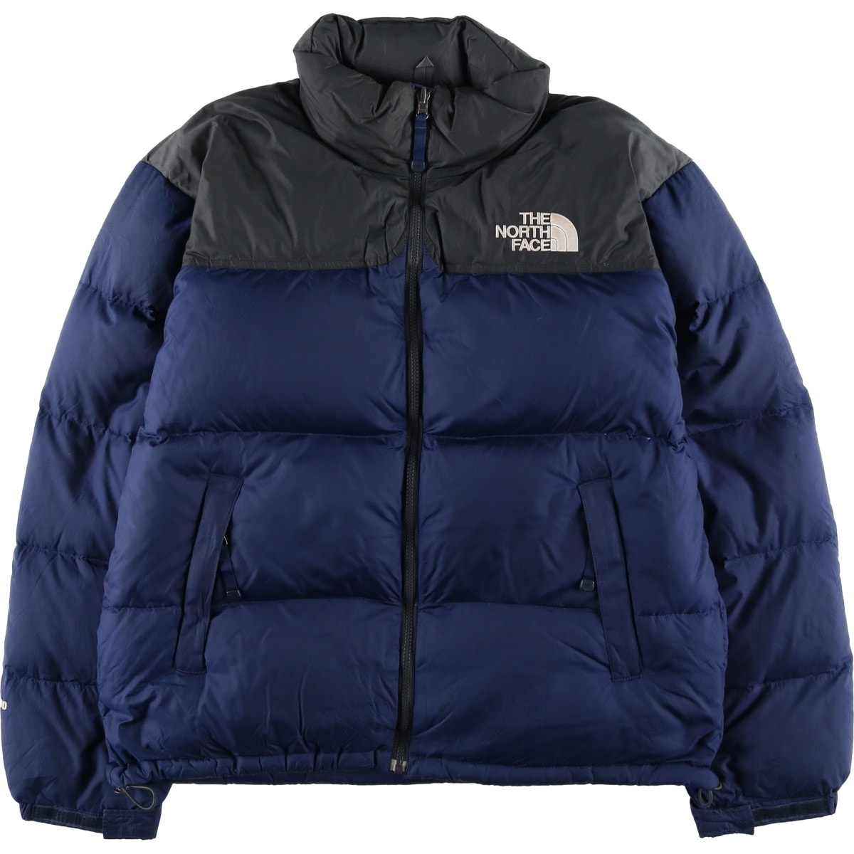 古着 00年代 ザノースフェイス THE NORTH FACE ヌプシジャケット 700フィルパワー リップストップ グースダウンジャケット メンズL相当/evb033514
