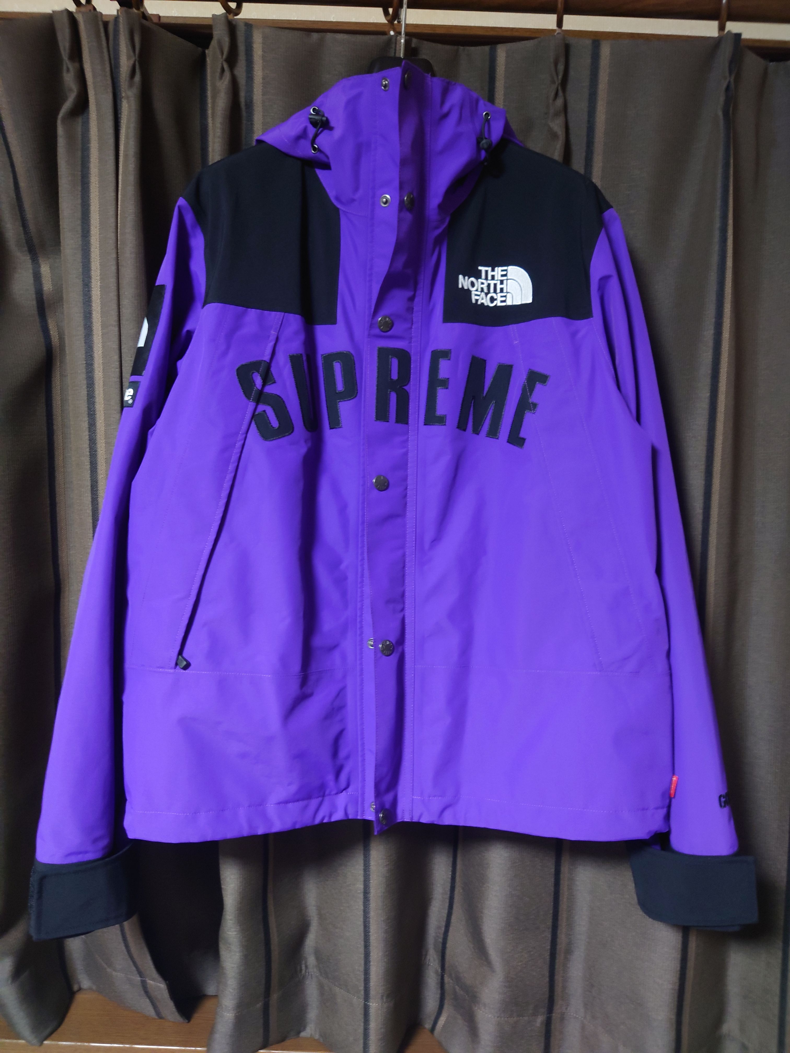 Supreme x The North Face Arc Logo Mountain Parka "Purple"