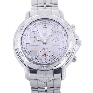 TAG HEUER タグホイヤー 6000シリーズ デイト クロノグラフ CH1110-0 メンズ 腕時計