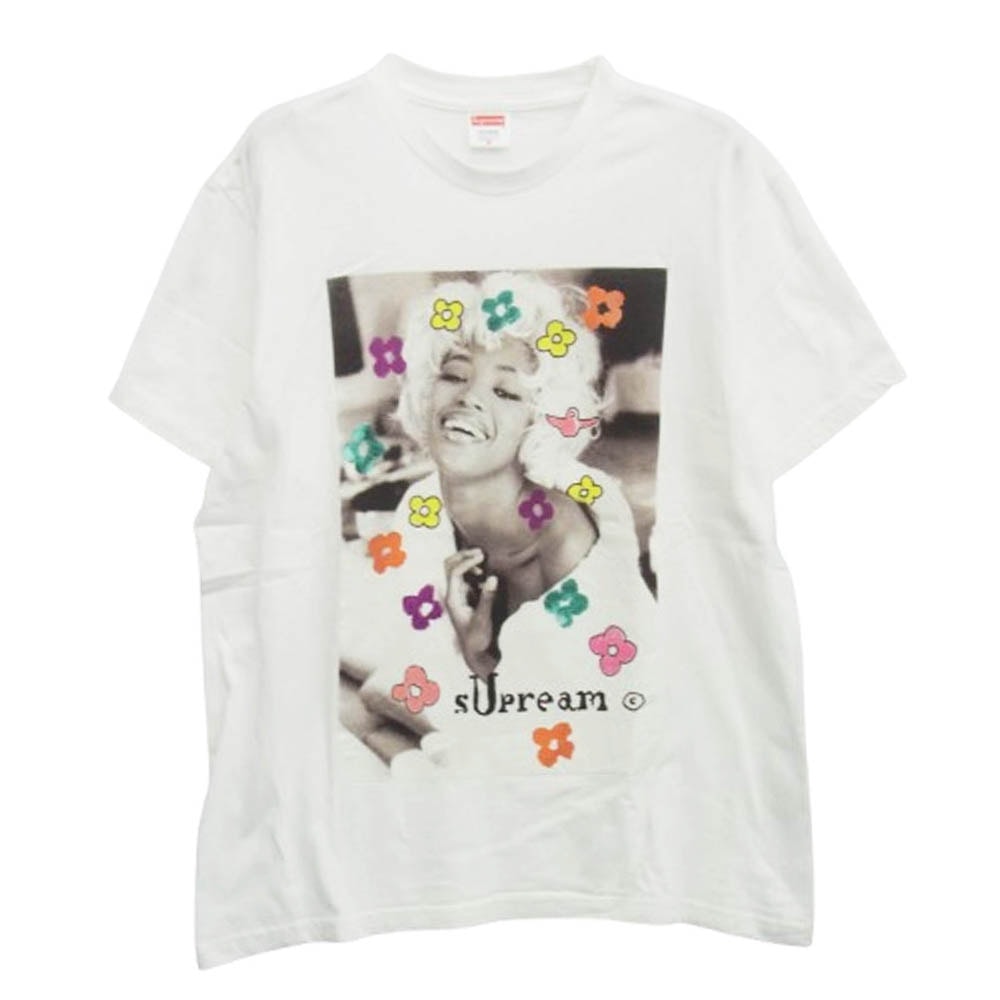 Supreme シュプリーム 半袖Tシャツ 20SS Naomi Tee ナオミキャンベル 半袖 Tシャツ ホワイト系 M【中古】