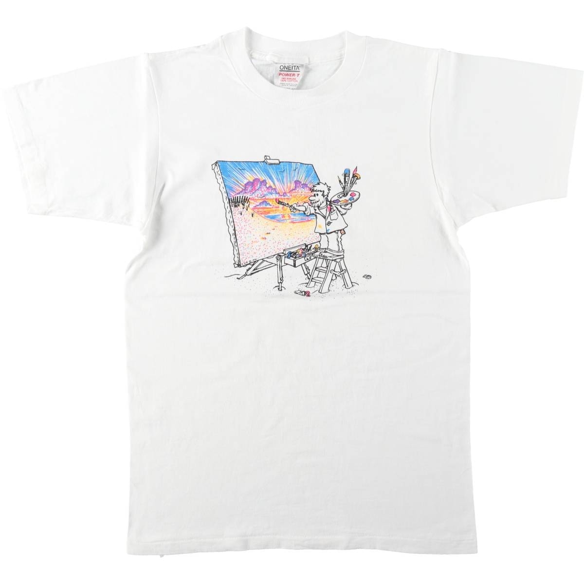 古着 90年代 オニータ ONEITA プリントTシャツ メンズM相当 ヴィンテージ/eaa642130