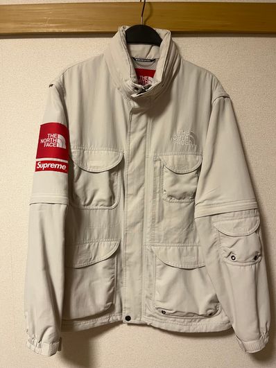 Supreme x The North Face Trekking Convertible Jacket "Moonlight Ivory"