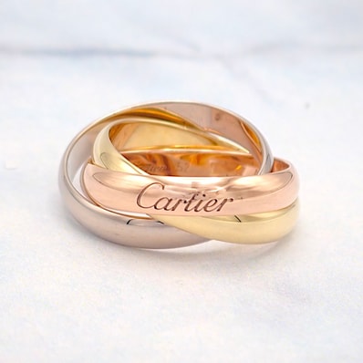 カルティエ トリニティ クラシック 12号 リング #52【中古】【Aランク】