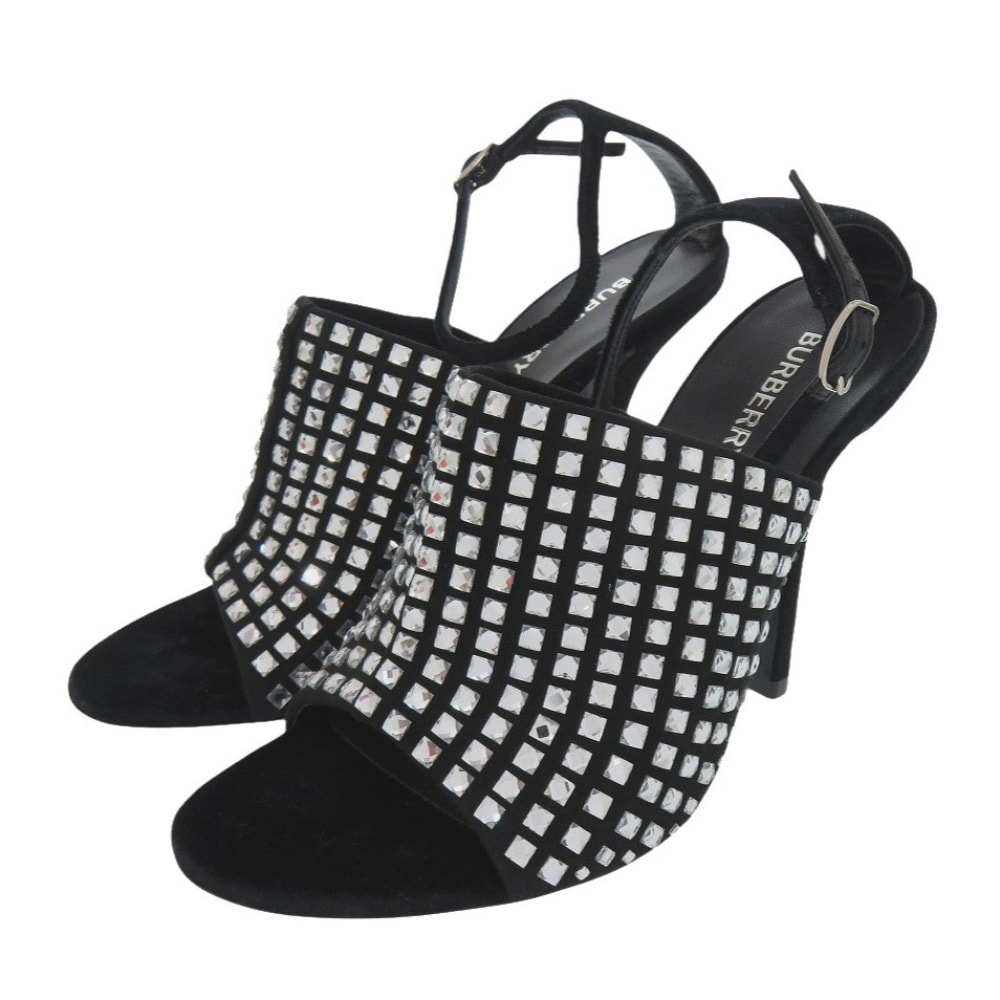 バーバリー   8063194  クリスタル ベルベット ブラック