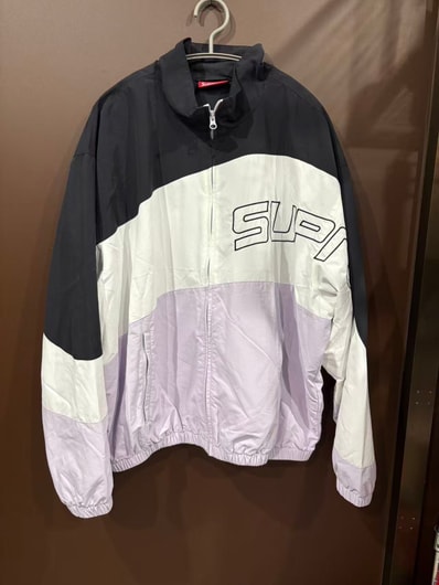Supreme Curve Track Jacket "Light Purple"