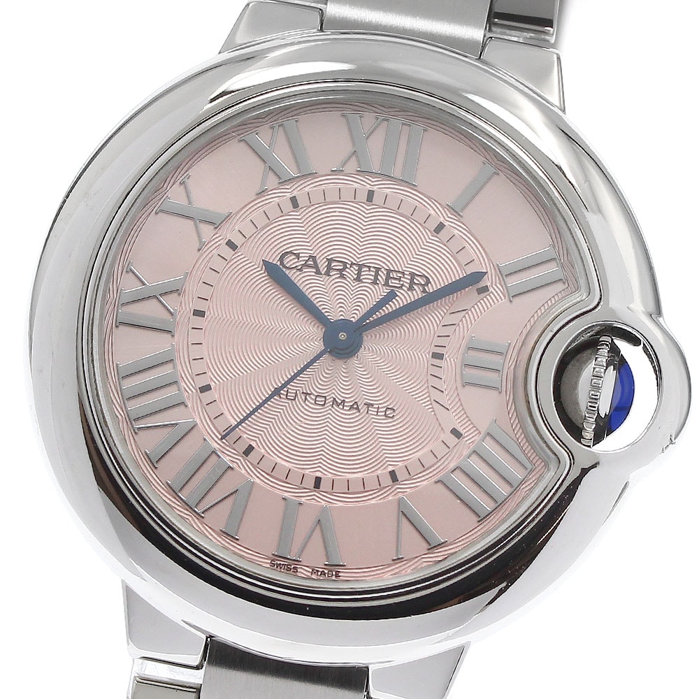 カルティエ バロンブルー 33mm W6920100 レディース 【中古】