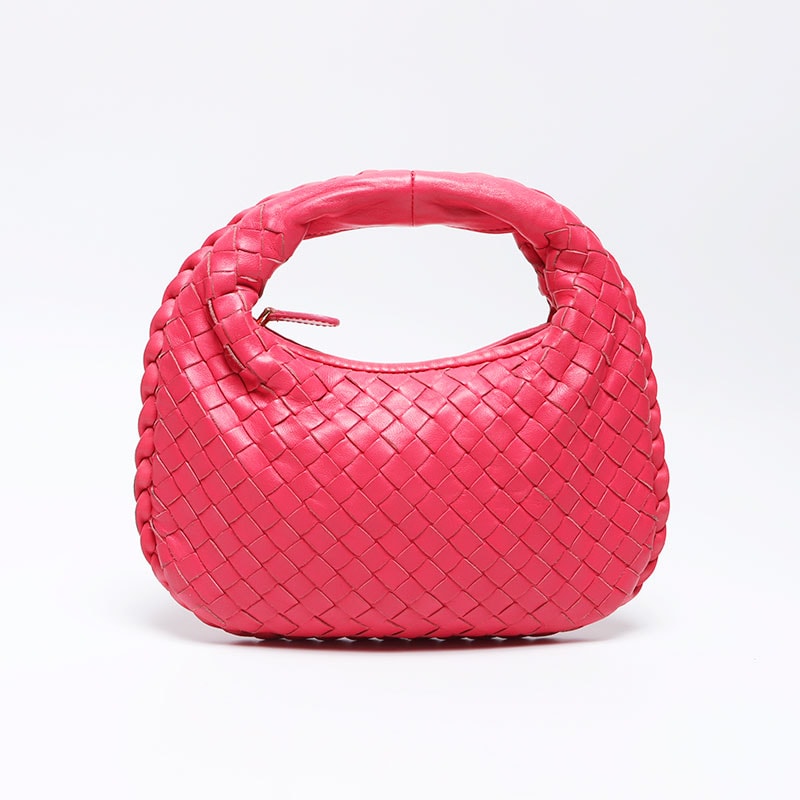 【最終値下げ】 ボッテガヴェネタ BOTTEGAVENETA 2010 イントレチャート ミニ ホーボーバッグ ハンドバッグ【中古】