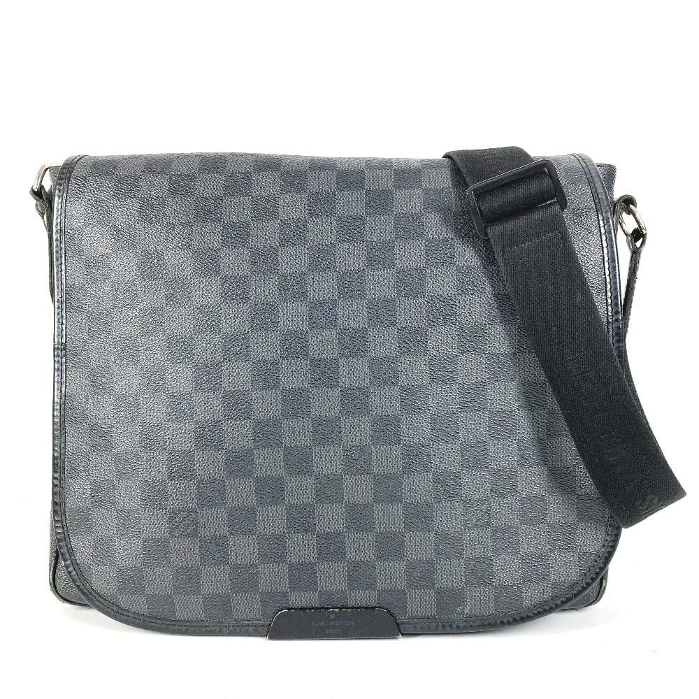 ルイヴィトン LOUIS VUITTON ダニエルMM ダニエル MM  N58029  ダミエグラフィット カバン メッセンジャーバッグ フラップ ショルダーバッグ ダミエグラフィットキャンバス ブラック