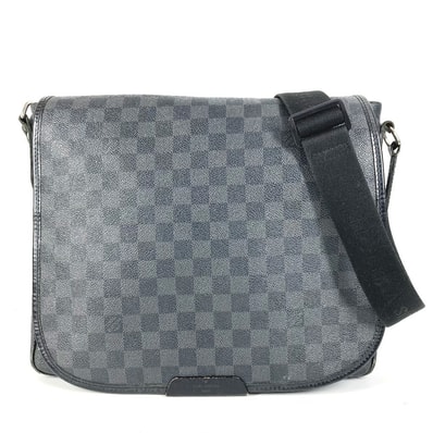 ルイヴィトン LOUIS VUITTON ダニエルMM ダニエル MM N58029 ダミエグラフィット カバン メッセンジャーバッグ フラップ ショルダーバッグ ダミエグラフィットキャンバス ブラック