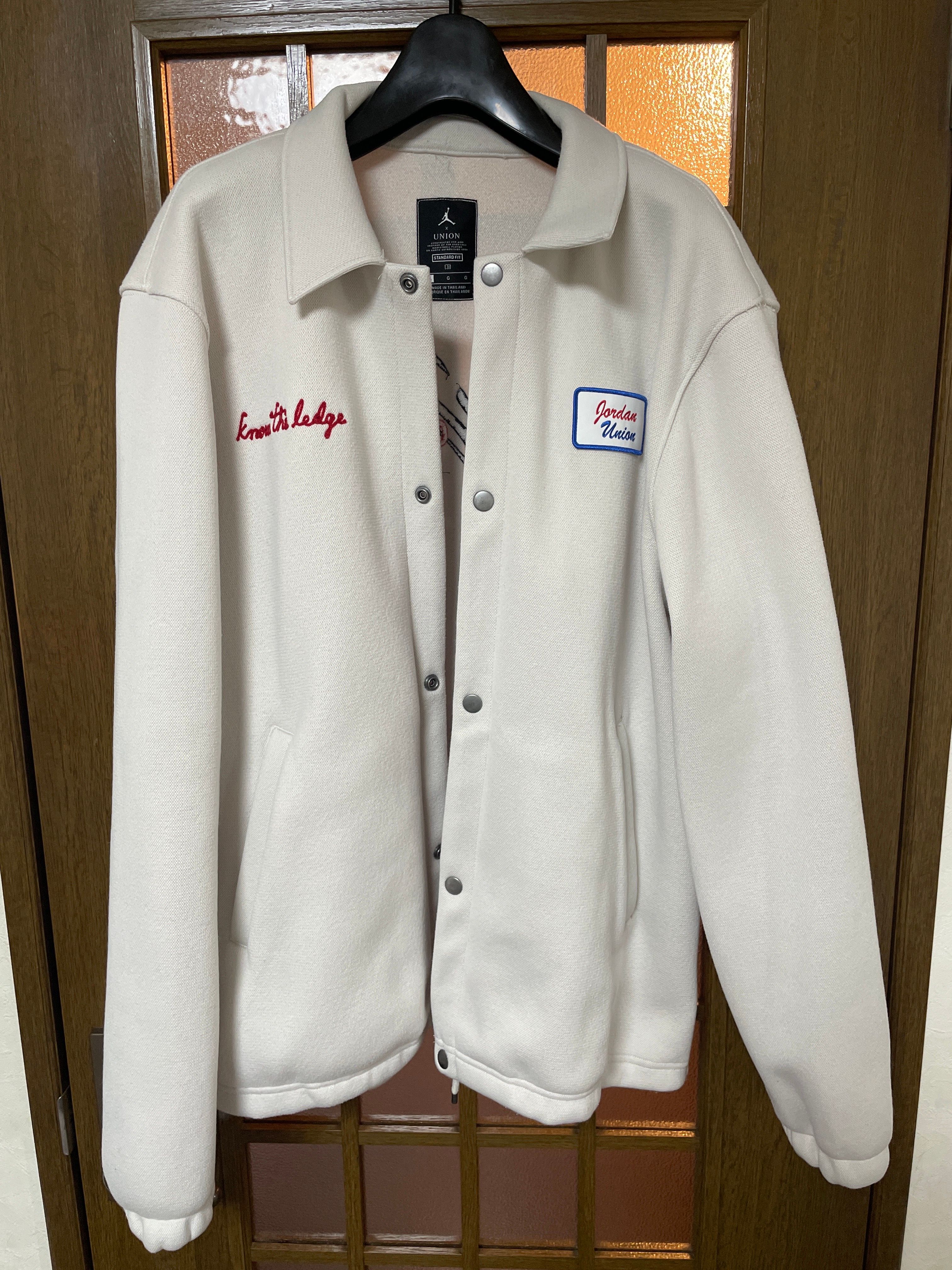 Air Jordan x Union Coaches Jacket "White"
