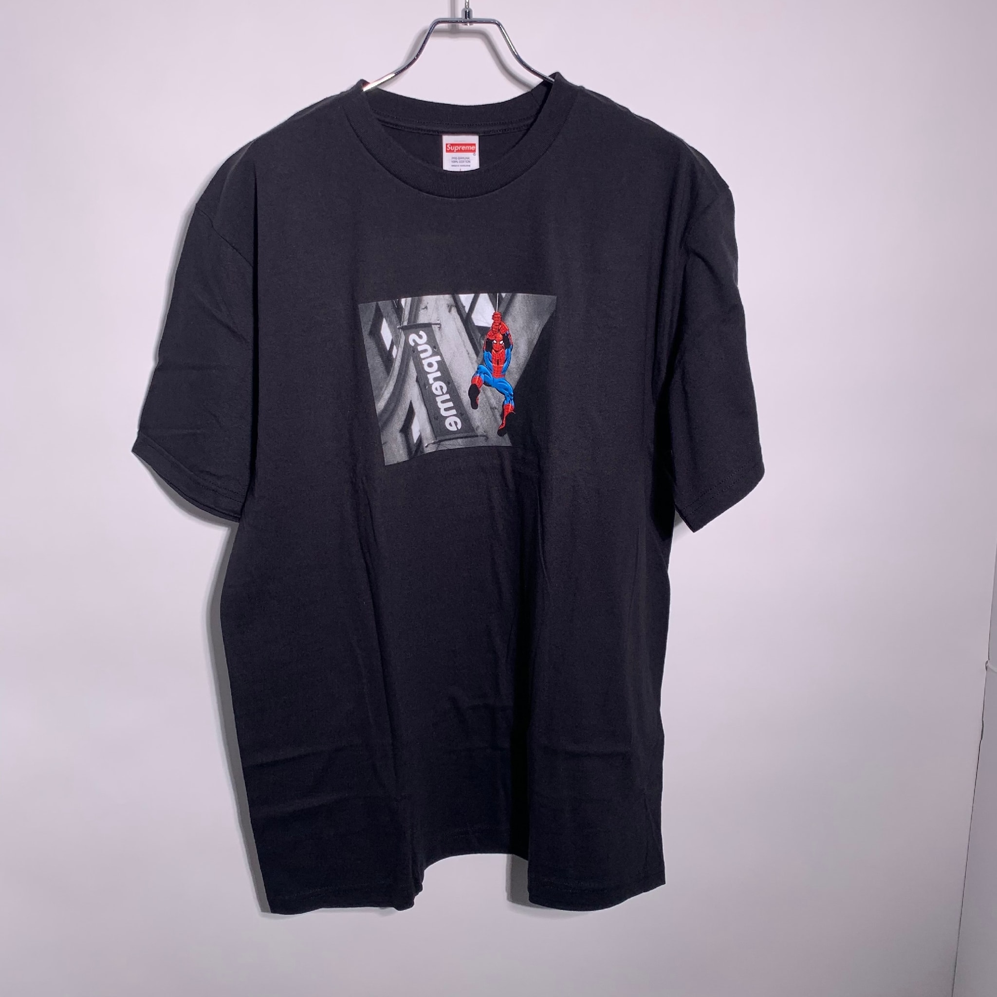 Supreme x Spider-Man Tee "Black"