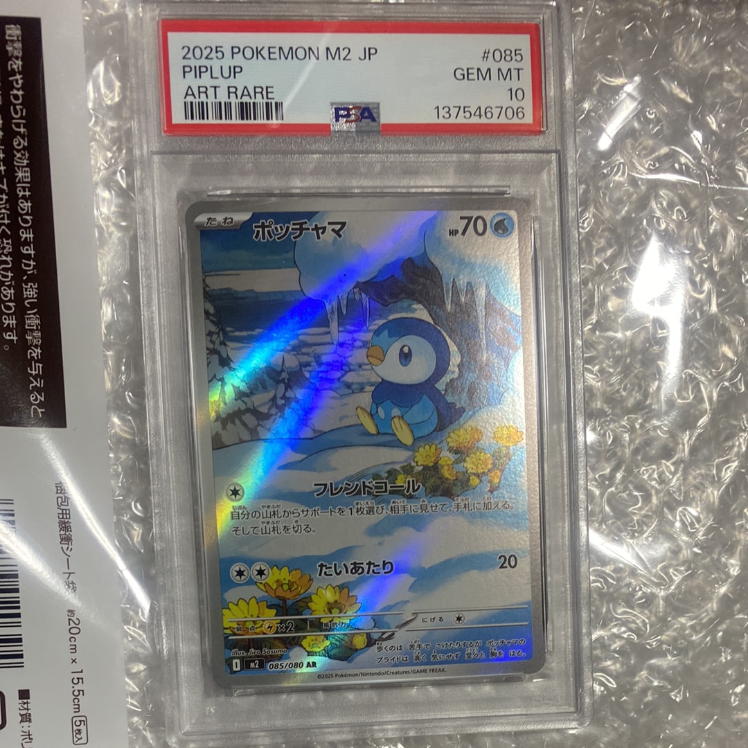 PSA10】ポッチャマ AR [M2 085/080](拡張パック「インフェルノX」) 1枚