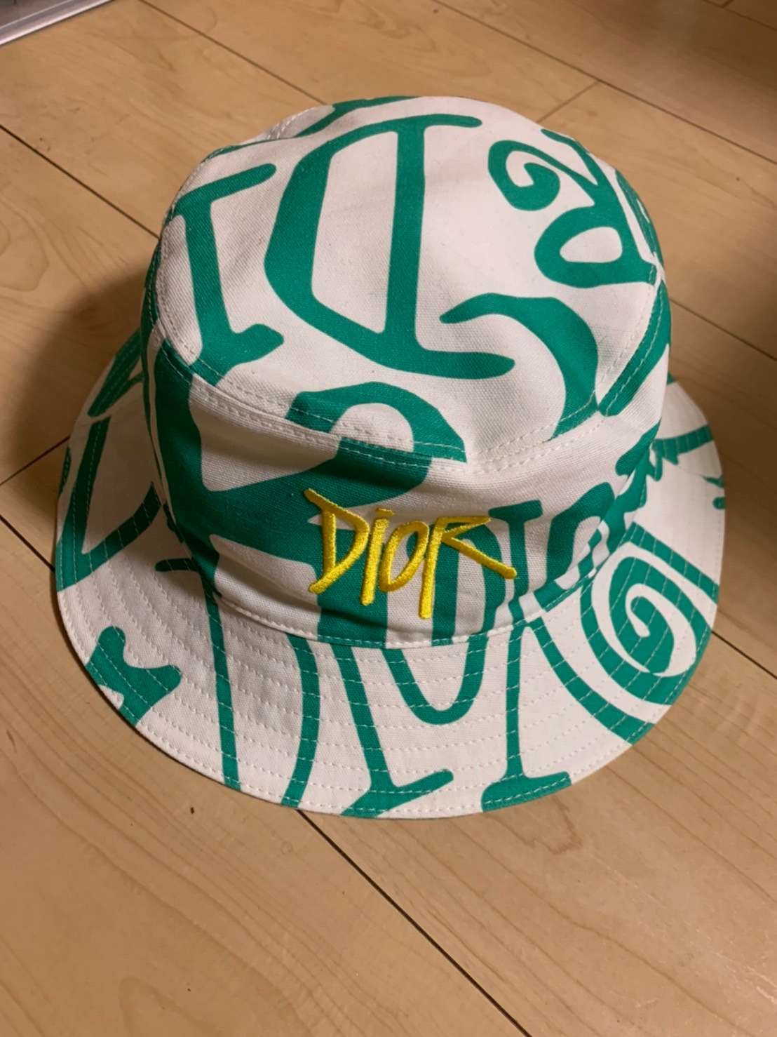 良品】Christian Dior stussyコラボバケットハットLサイズ