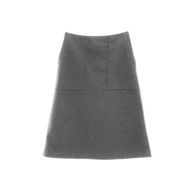 【中古】デサント DESCENTE ポリエステルレーヨン スカート グレー【サイズS】【レディース】