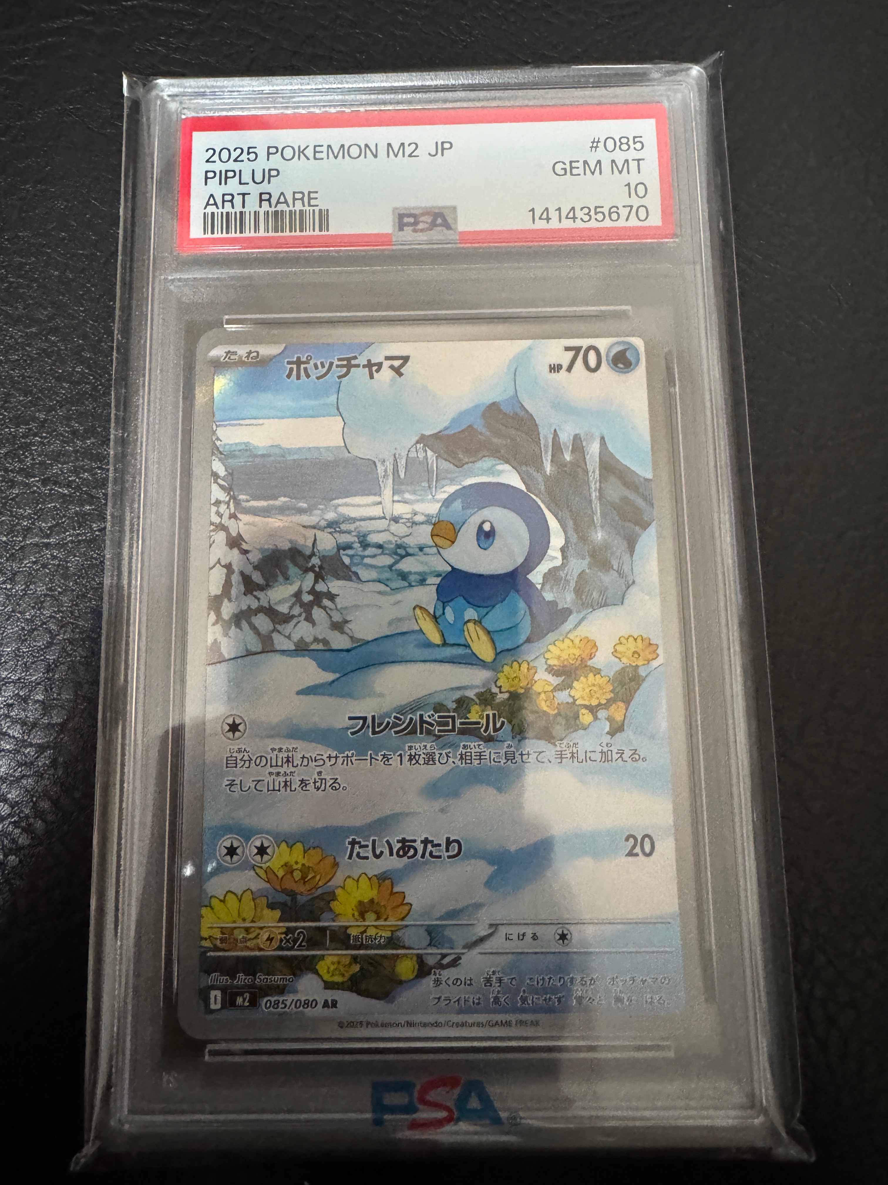 PSA10】ポッチャマ AR [M2 085/080](拡張パック「インフェルノX」) 1枚