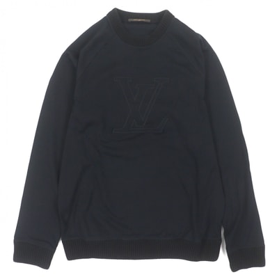 美品 ルイヴィトン 長袖Tシャツ ブラック メンズ M