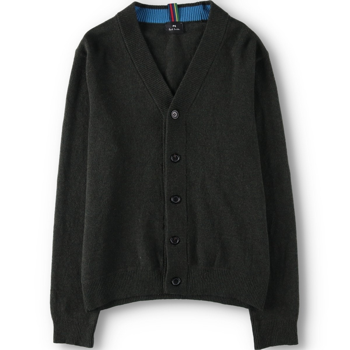 古着 ポールスミス Paul Smith PS ウールニットカーディガン メンズS相当/daa000243