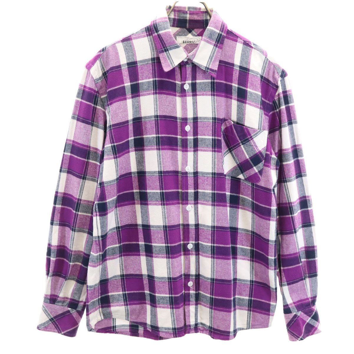 BEAMS ビームス 長袖 ネルシャツ