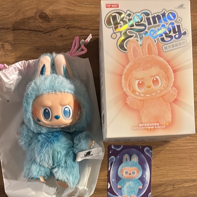 POP MART THE MONSTERS (LABUBU) Big into Energy Series Plush Pendant HOPE