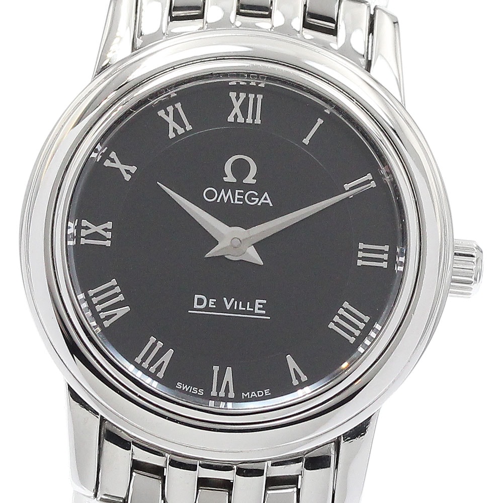 ★保 オメガ デビル プレステージ 4570.52 レディース 【中古】