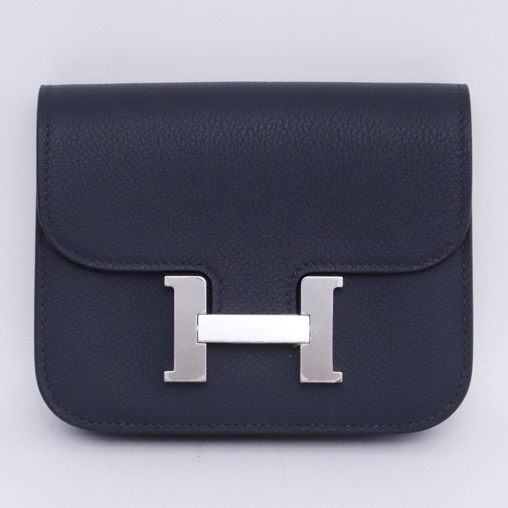 HERMES コンスタンス スリム ウォレット W刻印