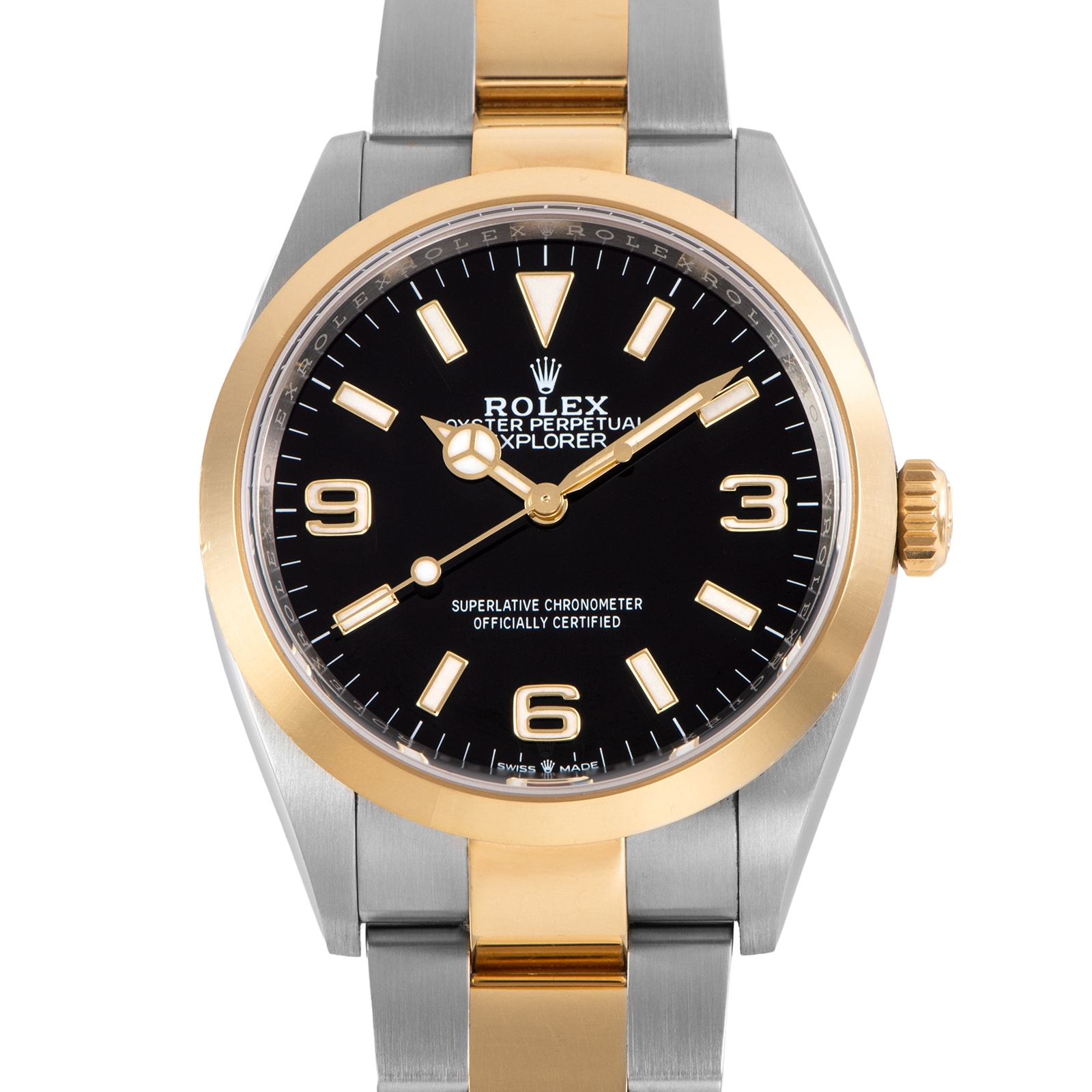 ROLEX ロレックス エクスプローラー1 124273 SS/YG【中古】