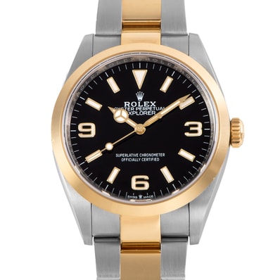 ROLEX ロレックス エクスプローラー1 124273 SS/YG【中古】