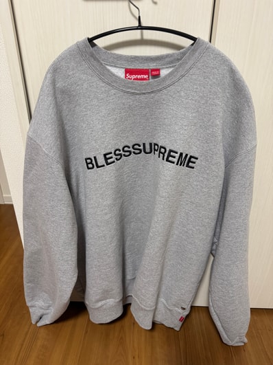 Supreme x BLESS Crewneck "Heather Grey"
