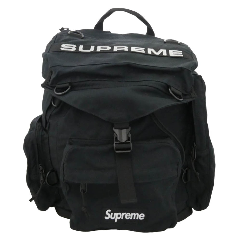 Supreme シュプリーム 23SS Field Backpack フィールド バックパック リュック ブラック系【中古】