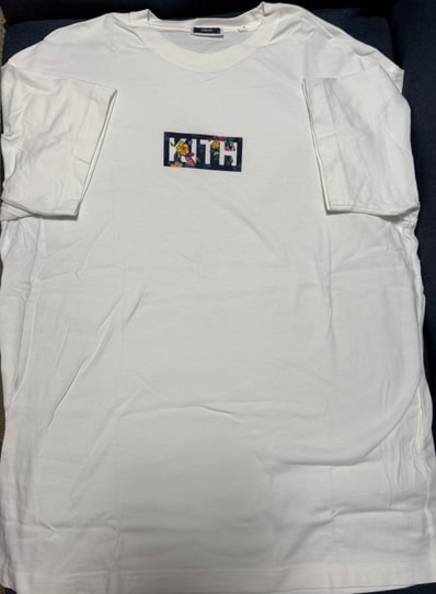 Kith Begonia Floral Classic Logo Tee "White"