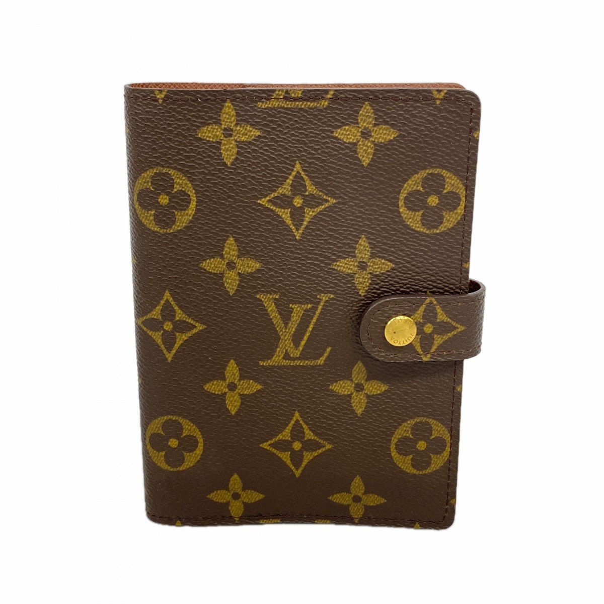 【6dd5233】ルイヴィトン 手帳カバー モノグラム アジェンダPM R20005 ブラウン【中古】メンズ レディース ユニセックス