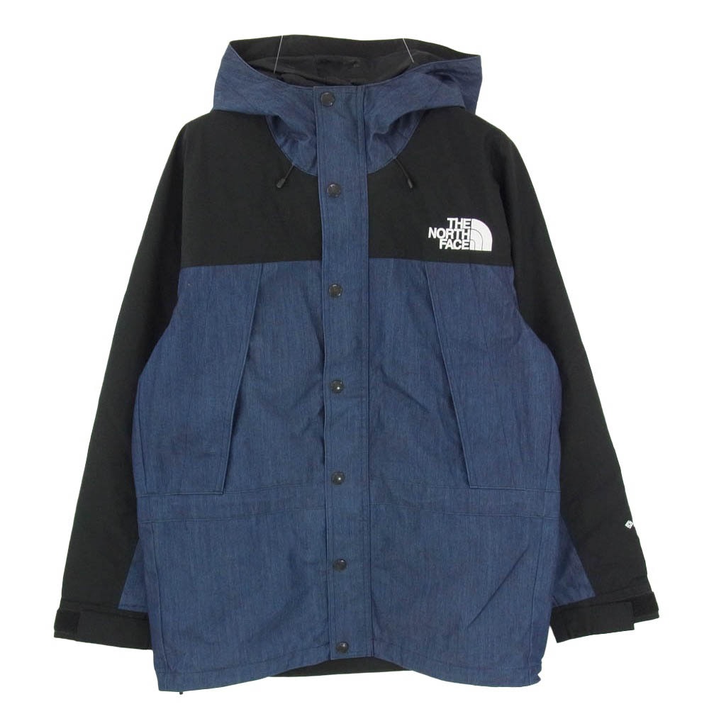 THE NORTH FACE ノースフェイス NP12032 Mountain Light Denim Jacket GORE-TEX  ゴアテックス マウンテン ライト デニム ジャケット ブルー系 S【中古】