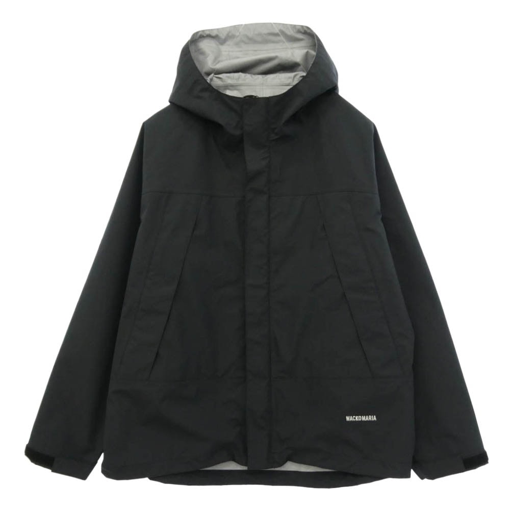 WACKO MARIA ワコマリア 26SS 26SS-WMO-OD03 MOUNTAIN PARKA 3レイヤー マウンテンパーカー ブラック系 M【極上美品】【中古】