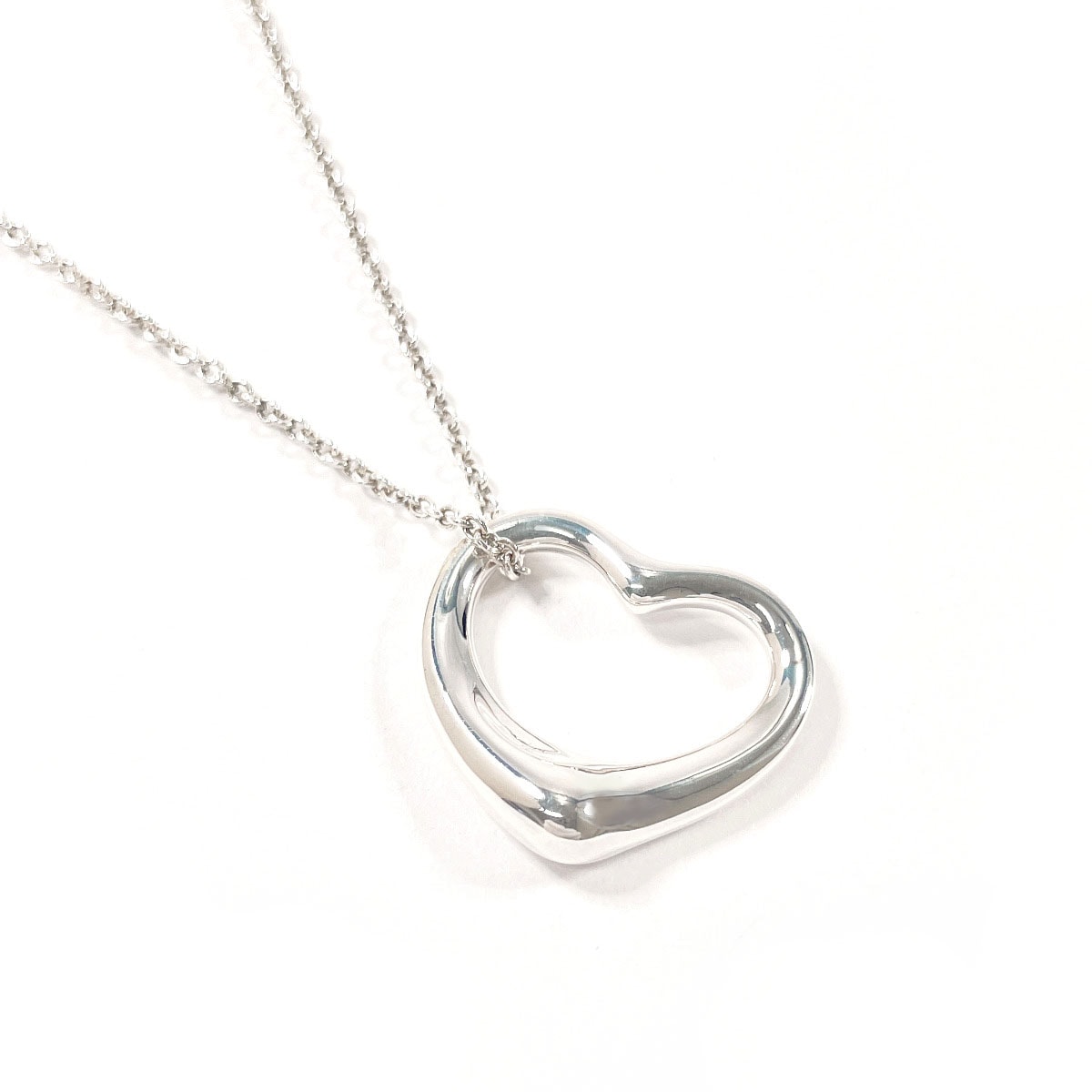 ティファニー ネックレス エルサペレッティ オープンハート  シルバー