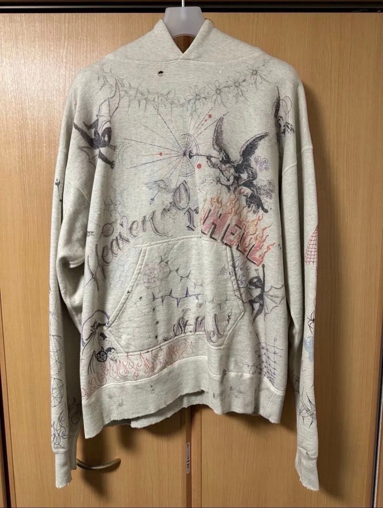 SAINT Mxxxxxx x Dr.Woo HOODIE "Grey"