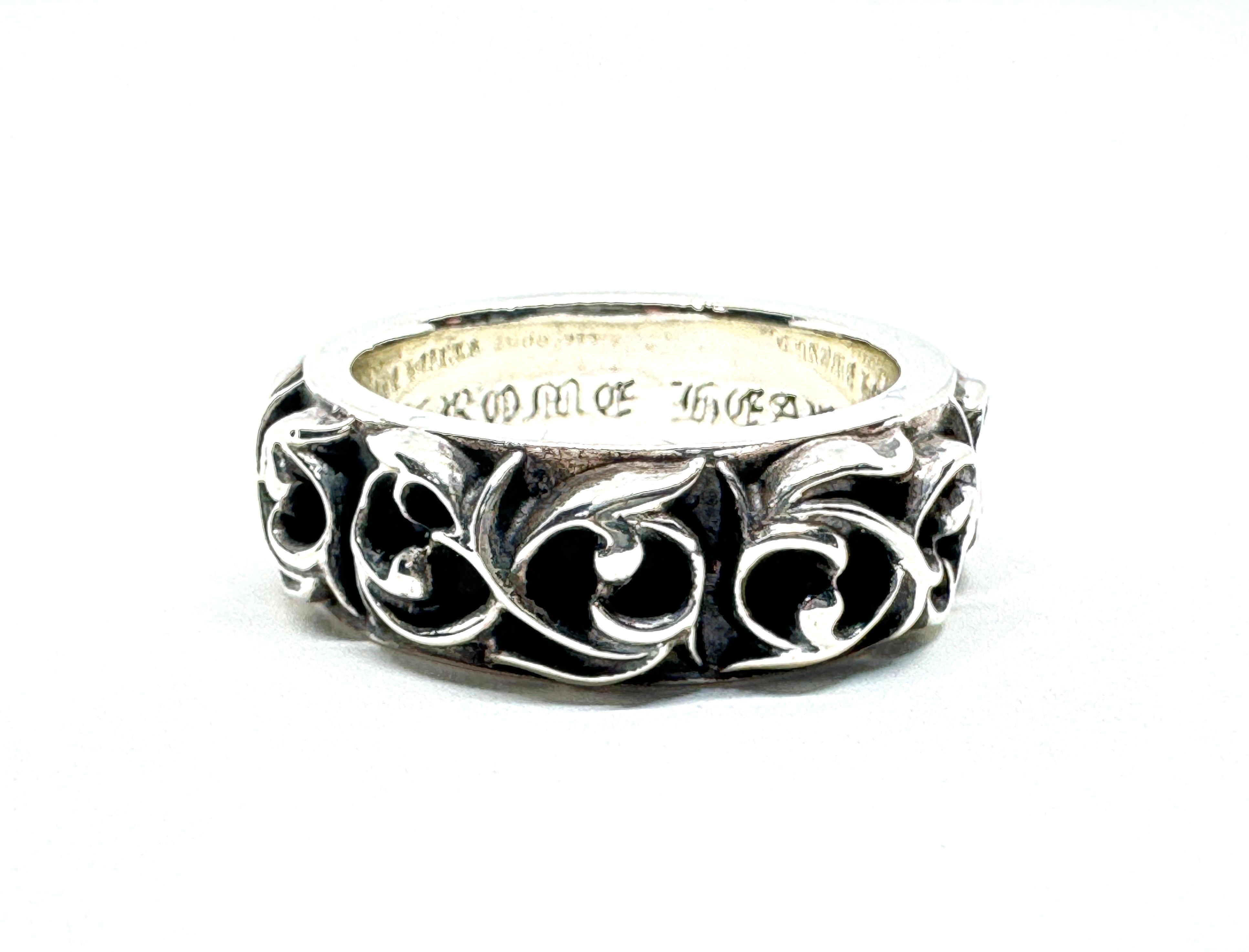 Chrome Hearts Eternity Vine Band Ring "Silver"