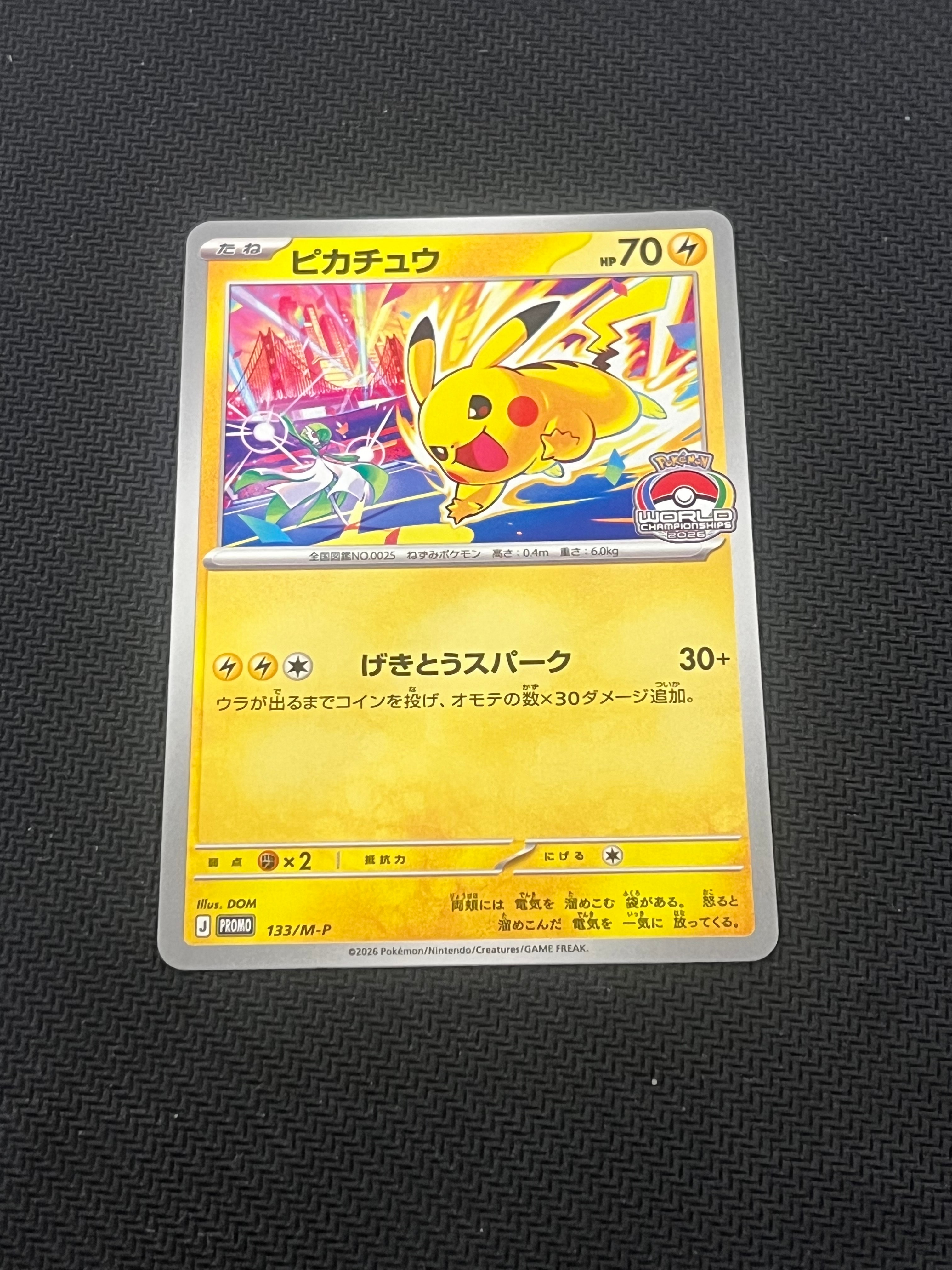 ピカチュウ プロモ [133/M-P](メガ「プロモーションカード」)