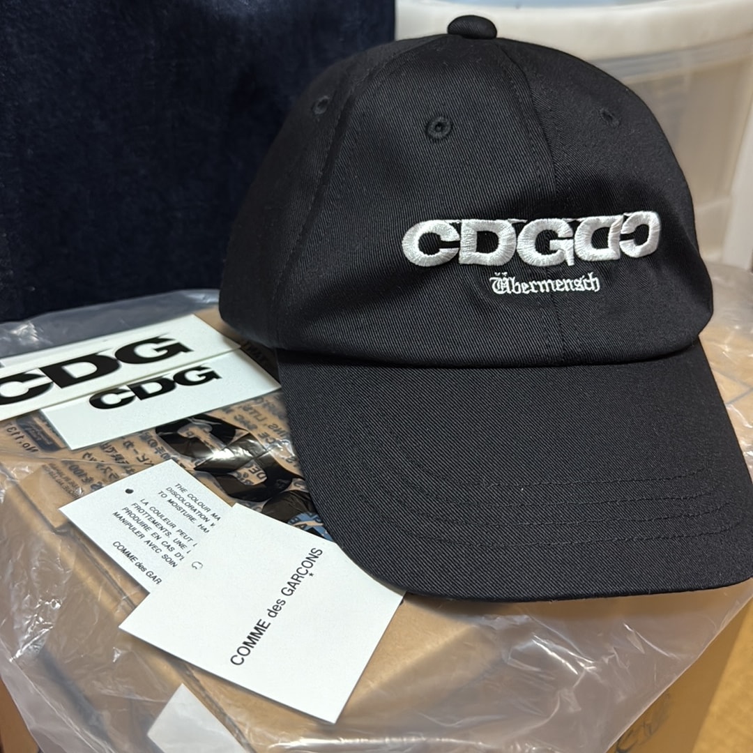COMME des GARCONS CDG x G-DRAGON Ubermensch Classic Cap "Black"