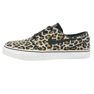 WACKO MARIA NIKE SB ナイキエスビー DA7074-200 x Nike SB ナイキエスビー Janoski CNVS OG QS Leopard ジャノスキー キャンバス レオパード スニーカー マルチカラー系 28.5cm【中古】