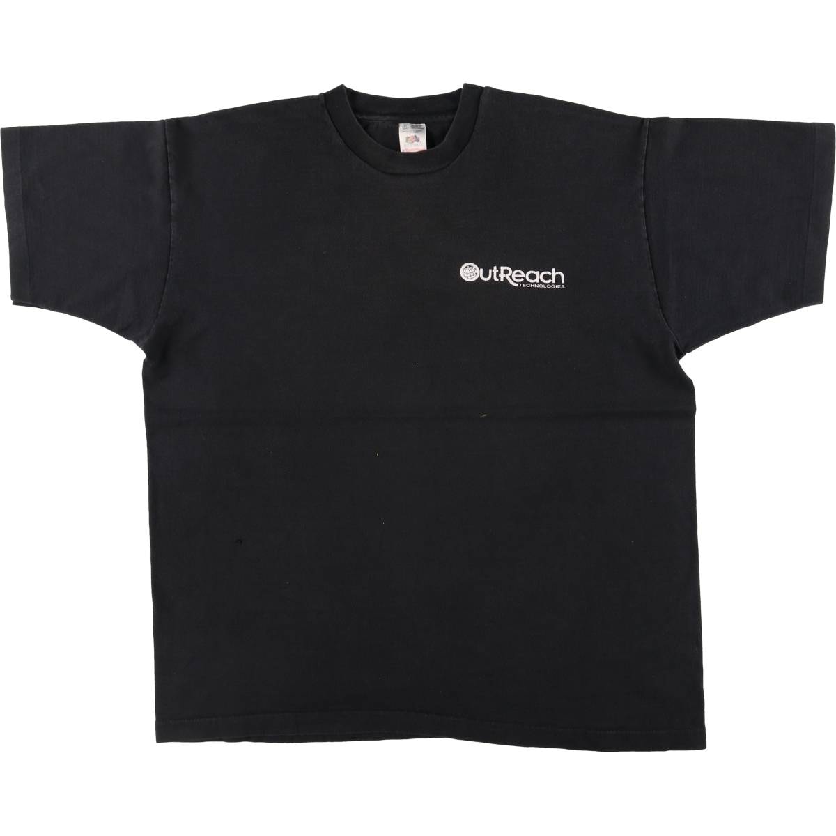 古着 90年代 フルーツオブザルーム FRUIT OF THE LOOM Out Reach TECHNOLOGIES バックプリント アドバタイジングTシャツ メンズXL相当 ヴィンテージ/eaa489309