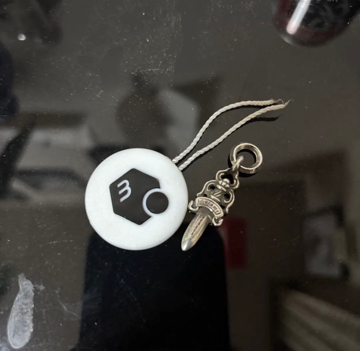Chrome Hearts #5 Dagger Charm "Silver"
