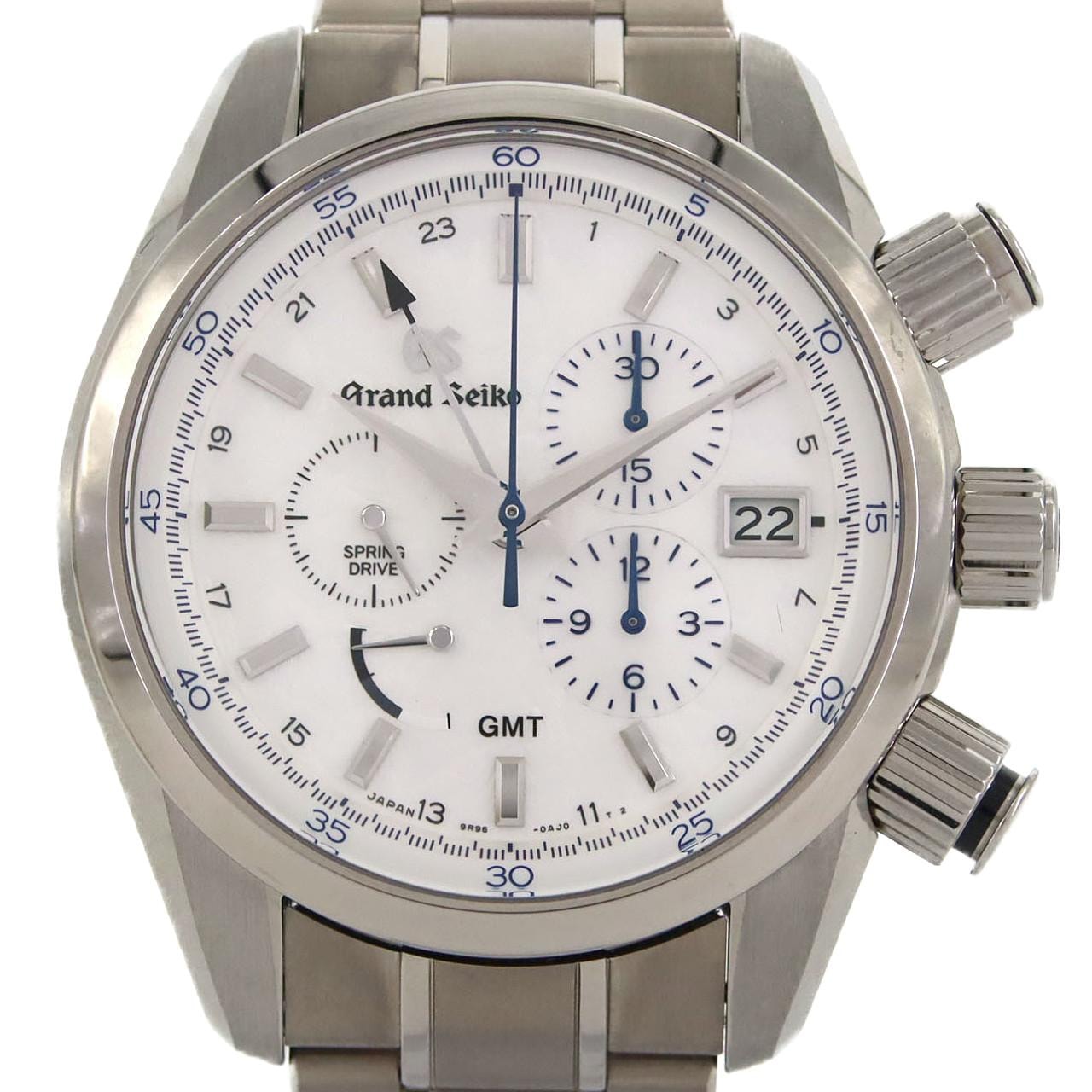 セイコー グランドセイコー・スプリングドライブクロノGMT TI LTD 9R96-0AP0/SBGC247 TI 自動巻