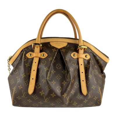 ルイ ヴィトン LOUIS VUITTON ハンドバッグ モノグラム ティボリGM モノグラムキャンバス ブラウン ゴールド レディース M40144【中古】 z9211