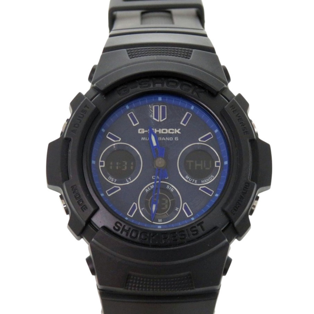 カシオ  G-SHOCK ペイズリー柄 AWG-M100SBP-1