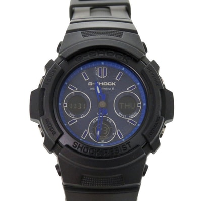 カシオ G-SHOCK ペイズリー柄 AWG-M100SBP-1