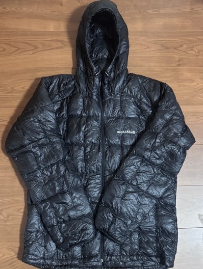 mont-bell ライトアルパインダウンパーカ プラズマ1000 Lサイズ